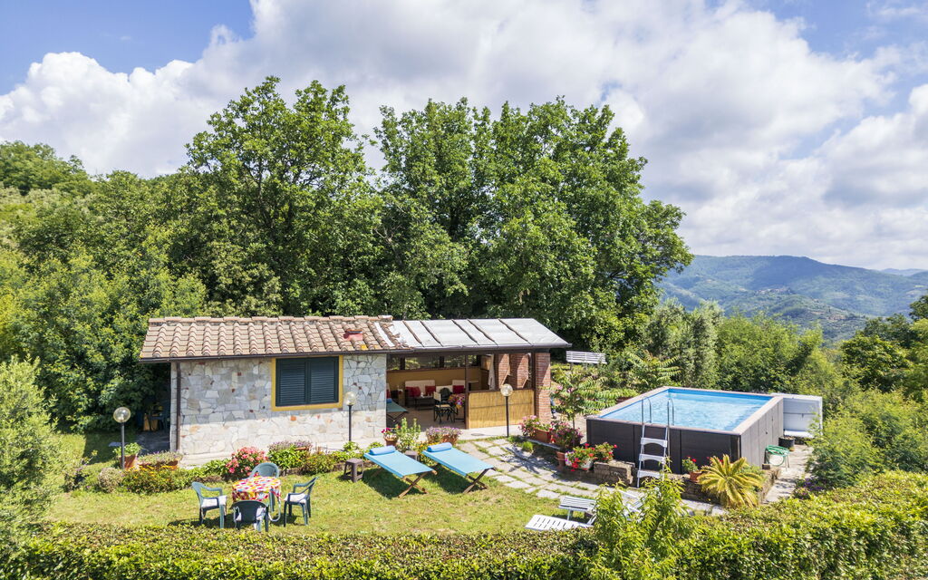 La Casa Di Elda, Holiday Home With Pool, Uzzano, Toscana: Autunno, Estate, Giardino, Piscina, Primavera