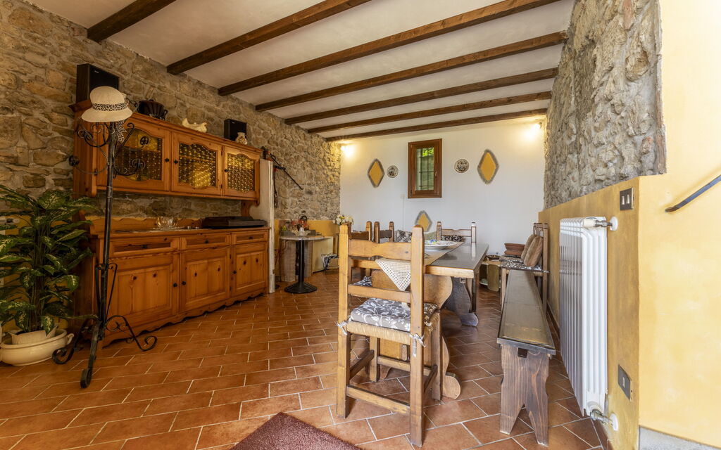 La Casa Di Elda, Holiday Home With Pool, Uzzano, Toscana: Autunno, Estate, Primavera, Sala da pranzo