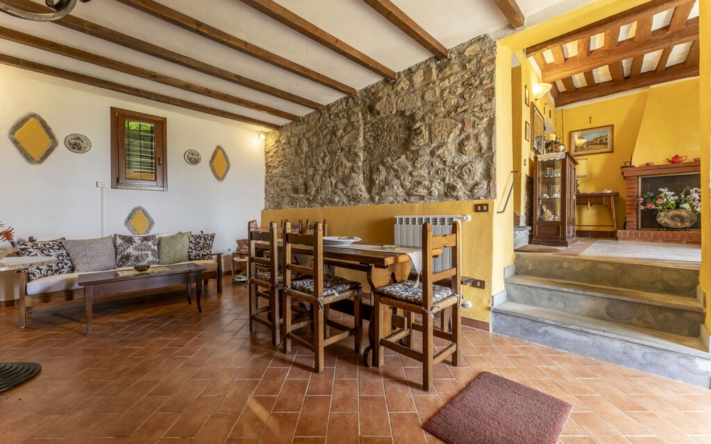 La Casa Di Elda, Holiday Home With Pool, Uzzano, Toscana: Autunno, Estate, Primavera, Sala da pranzo, Soggiorno