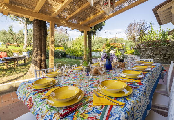 Country House Casalguidi 191 Private Pool: Autumn, Garden, Spring, Summer