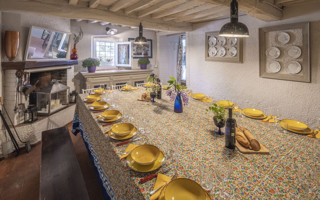 Country House Casalguidi 191 Private Pool: Autunno, Estate, Primavera, Sala da pranzo