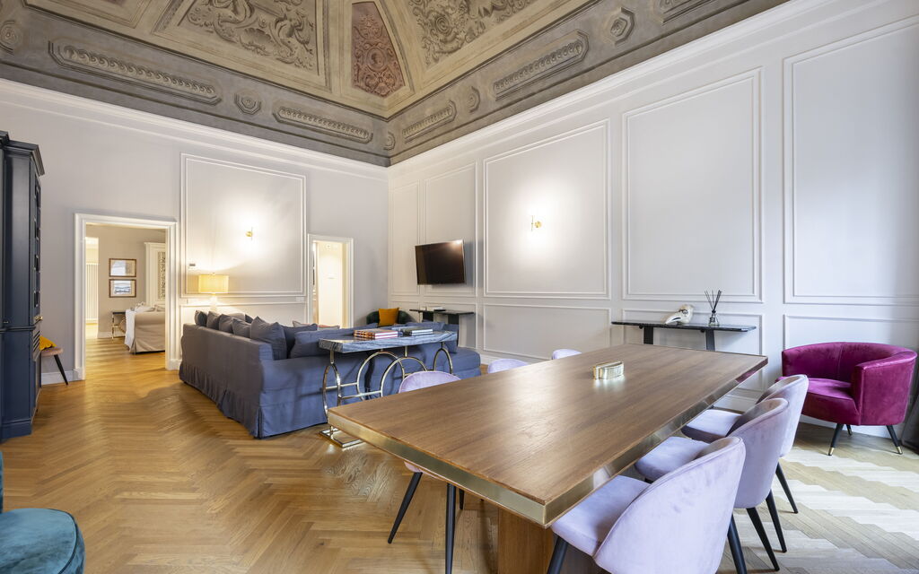 Palazzo Pazzi Vitali Luxury Apartments In Florence - : Autunno, Estate, Inverno, Primavera, Soggiorno