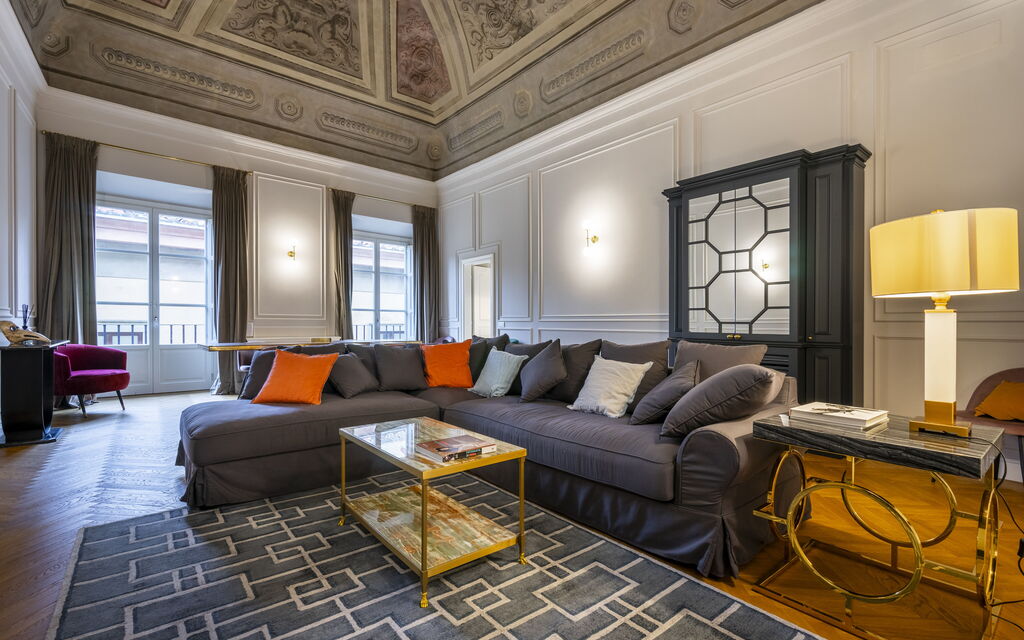 Palazzo Pazzi Vitali Luxury Apartments In Florence - : Autunno, Estate, Inverno, Primavera, Soggiorno
