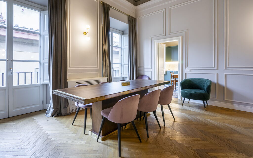Palazzo Pazzi Vitali Luxury Apartments In Florence - : Autunno, Estate, Inverno, Primavera, Soggiorno