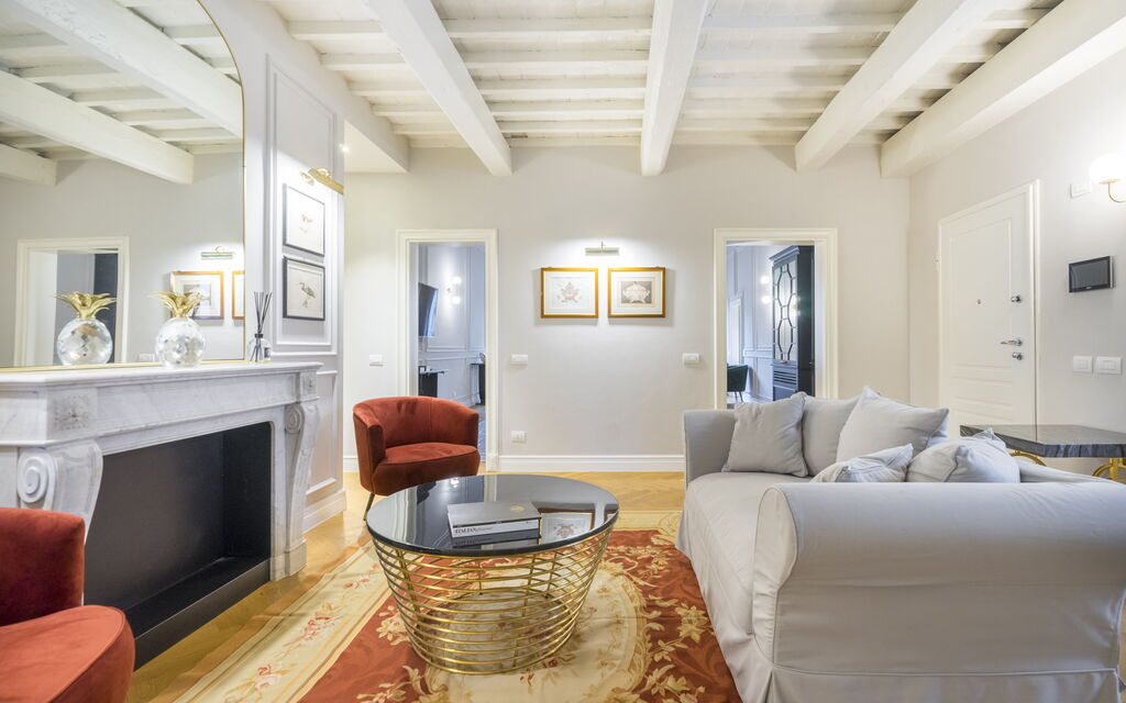 Palazzo Pazzi Vitali Luxury Apartments In Florence - : Autunno, Estate, Inverno, Primavera, Soggiorno