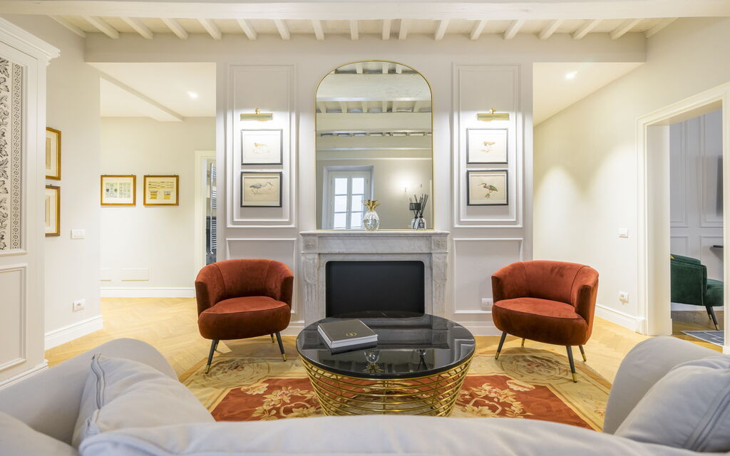 Palazzo Pazzi Vitali Luxury Apartments In Florence - : Autunno, Estate, Inverno, Primavera, Soggiorno