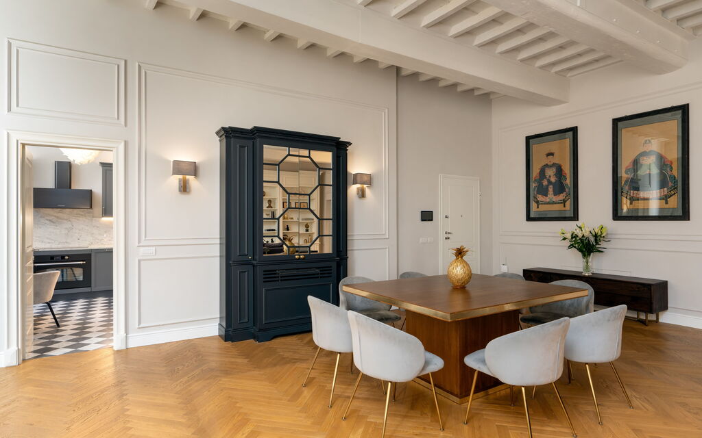 Palazzo Pazzi Vitali Luxury Apartments In Florence - : Autunno, Estate, Primavera, Soggiorno