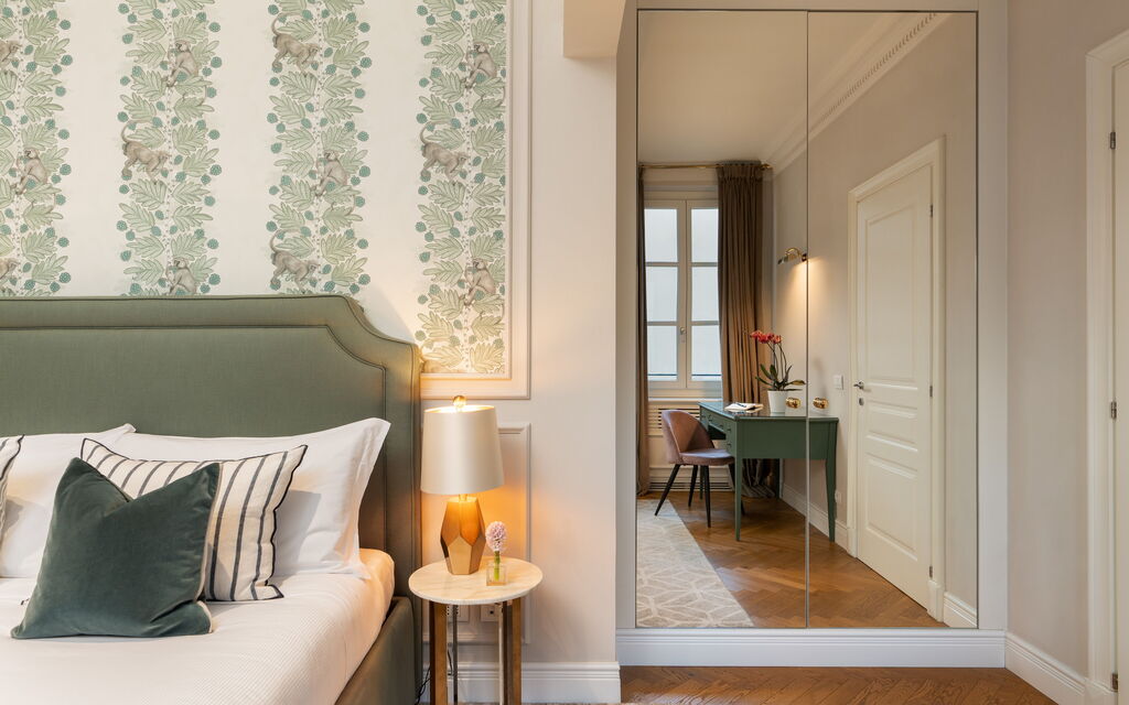 Palazzo Pazzi Vitali Luxury Apartments In Florence - : Autunno, Camera da letto, Estate, Primavera