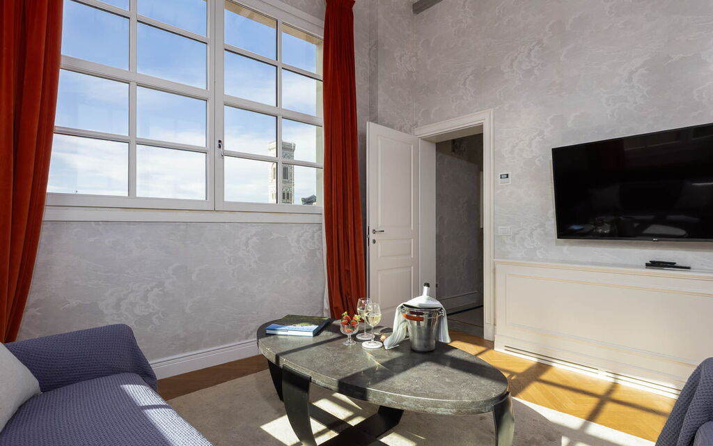 Palazzo Pazzi Vitali Luxury Apartments In Florence - : Autunno, Estate, Primavera, Soggiorno