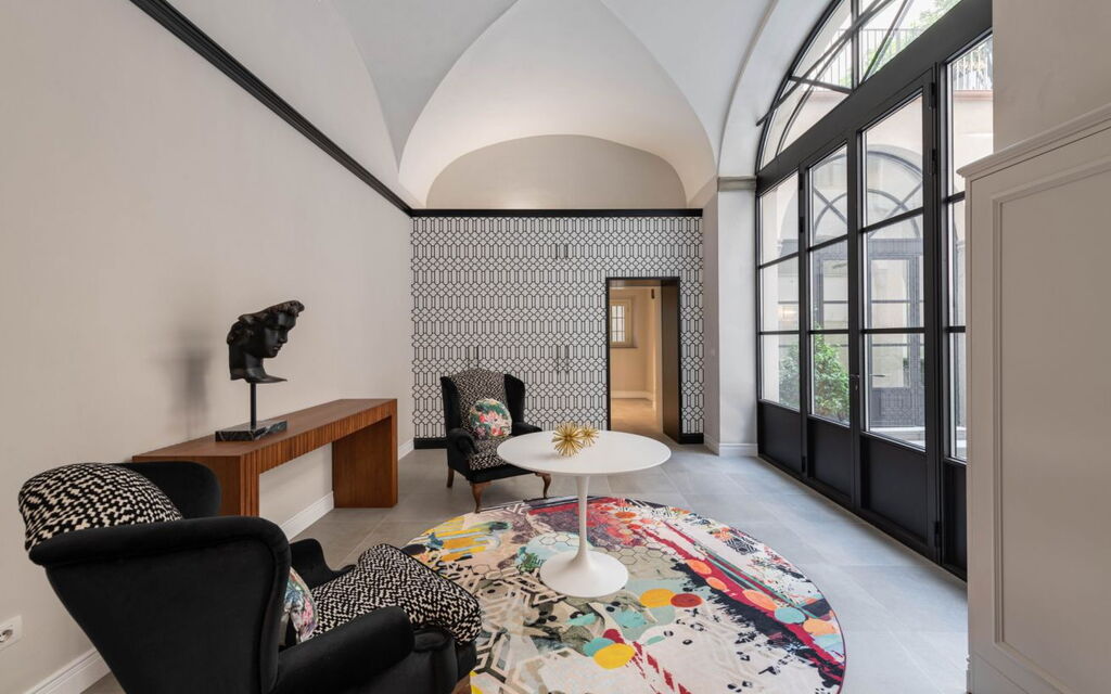Palazzo Pazzi Vitali Luxury Apartments In Florence - : Autumn, Living Room, Spring, Summer, Winter