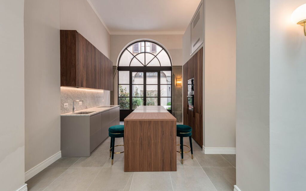 Palazzo Pazzi Vitali Luxury Apartments In Florence - : Autumn, Kitchen, Spring, Summer, Winter