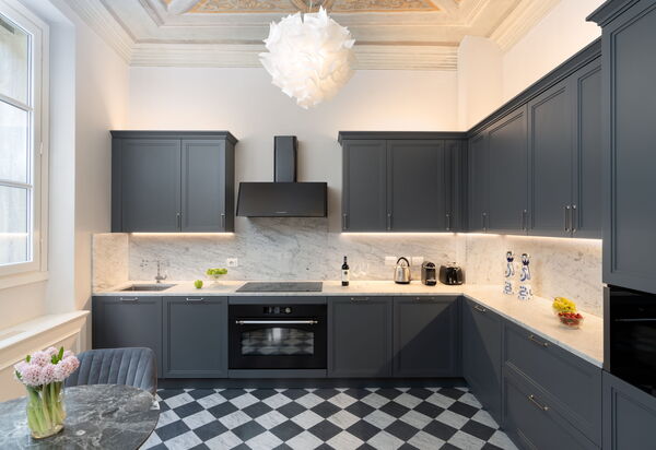 Bargello Penthouse Luxury Apartment In Florence By Palazzo Pazzi Vitali: Autumn, Kitchen, Spring, Summer