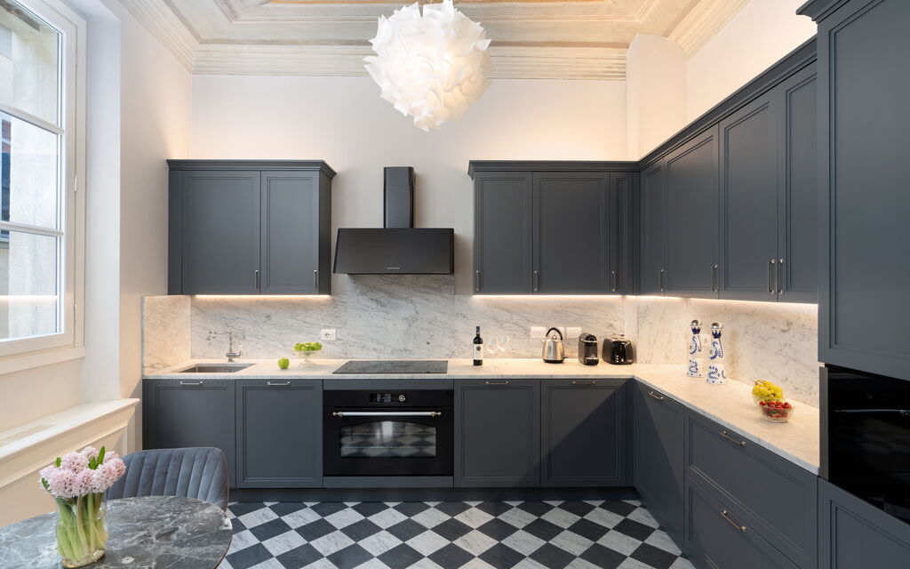 Bargello Penthouse Luxury Apartment In Florence By Palazzo Pazzi Vitali: Autumn, Kitchen, Spring, Summer