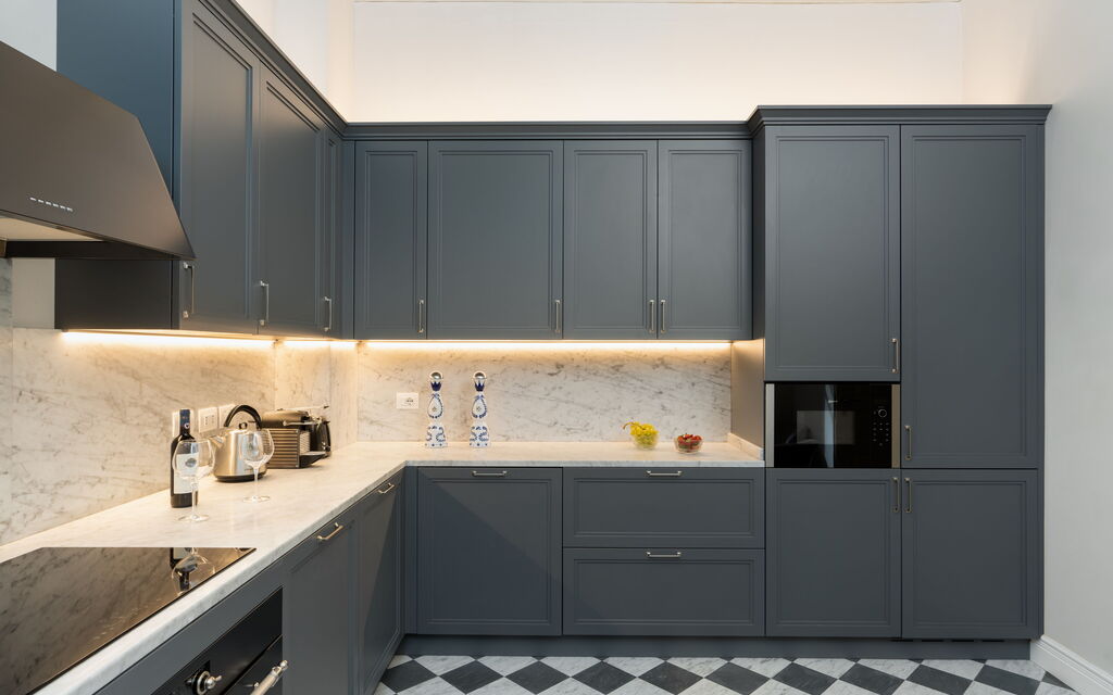 Bargello Penthouse Luxury Apartment In Florence By Palazzo Pazzi Vitali: Autumn, Kitchen, Spring, Summer