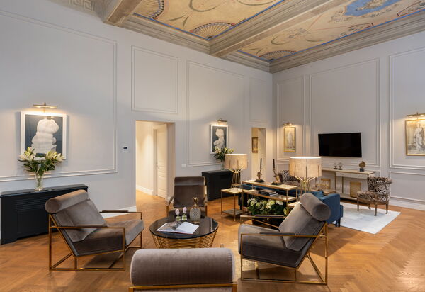 Pazzi Penthouse Luxury Apartment In Florence By Palazzo Pazzi Vitali: Autumn, Living Room, Spring, Summer