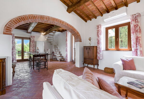 Vineyard’s Cottage With Pool, Ac, Wifi - Siena: Autunno, Estate, Primavera, Soggiorno