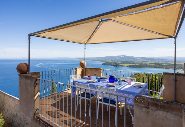 Sunset Sea View, Baratti, Populonia, Wifi, Ac: Autunno, Balcone / Terrazza / Patio, Estate, Primavera