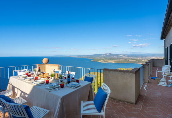 Sunset Sea View, Baratti, Populonia, Wifi, Ac: Autunno, Balcone / Terrazza / Patio, Estate, Esterni, Primavera