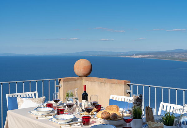 Sunset Sea View, Baratti, Populonia, Wifi, Ac: Autunno, Balcone / Terrazza / Patio, Estate, Esterni, Primavera