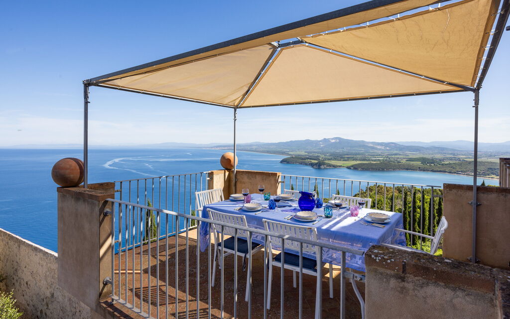 Sunset Sea View, Baratti, Populonia, Wifi, Ac: Autunno, Balcone / Terrazza / Patio, Estate, Primavera
