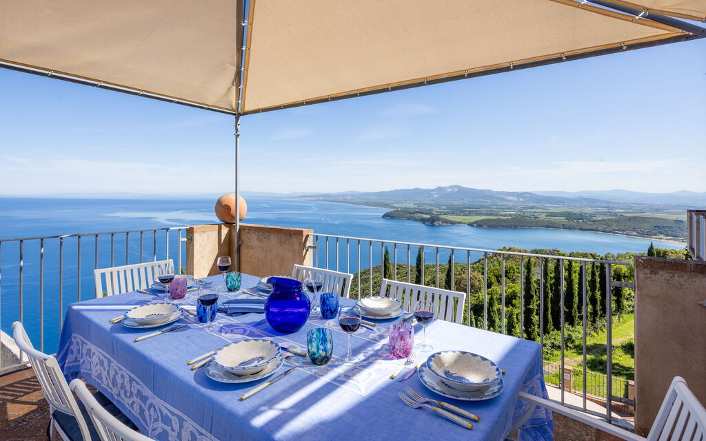Sunset Sea View, Baratti, Populonia, Wifi, Ac: Autunno, Balcone / Terrazza / Patio, Estate, Primavera