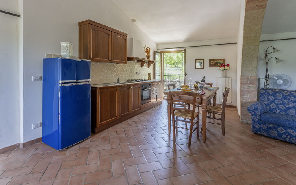 Apartment Marcigliana Front Pool Wi-fi Radicondoli: Autumn, Kitchen, Spring, Summer