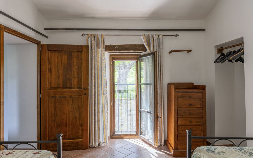 Apartment Marcigliana Front Pool Wi-fi Radicondoli: Autumn, Bedroom, Spring, Summer