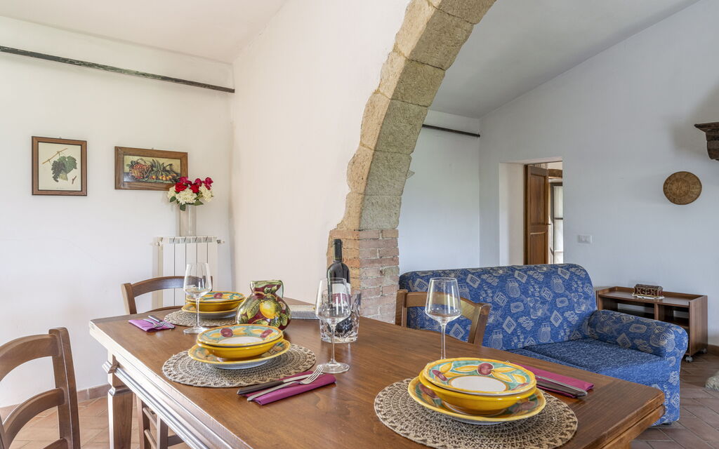 Apartment Marcigliana Front Pool Wi-fi Radicondoli: Autumn, Kitchen, Spring, Summer