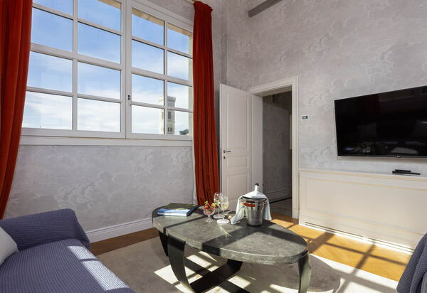 Torretta Penthouse Luxury Apartment In Florence By Palazzo Pazzi Vitali: Autumn, Living Room, Spring, Summer