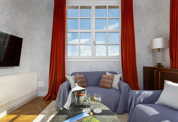 Torretta Penthouse Luxury Apartment In Florence By Palazzo Pazzi Vitali: Autumn, Living Room, Spring, Summer