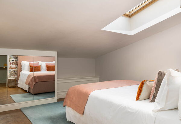 Torretta Penthouse Luxury Apartment In Florence By Palazzo Pazzi Vitali: Autumn, Bedroom, Spring, Summer