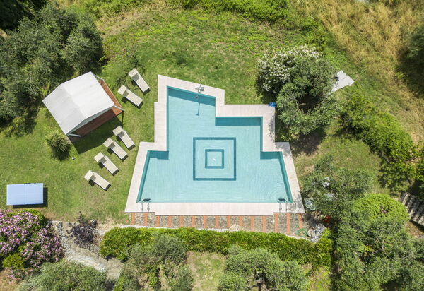 Villa Montegattoli, Pool, Landscape, Wifi, Ac: Autumn, Pool, Spring, Summer