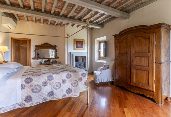 Villa Montegattoli, Pool, Landscape, Wifi, Ac: Autumn, Bedroom, Spring, Summer