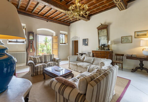 Villa Montegattoli, Pool, Landscape, Wifi, Ac: Autumn, Living Room, Spring, Summer