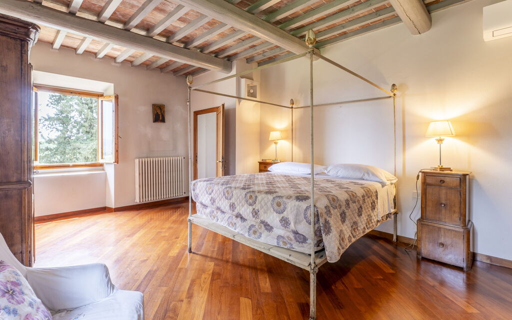 Villa Montegattoli, Pool, Landscape, Wifi, Ac: Autunno, Camera da letto, Estate, Primavera