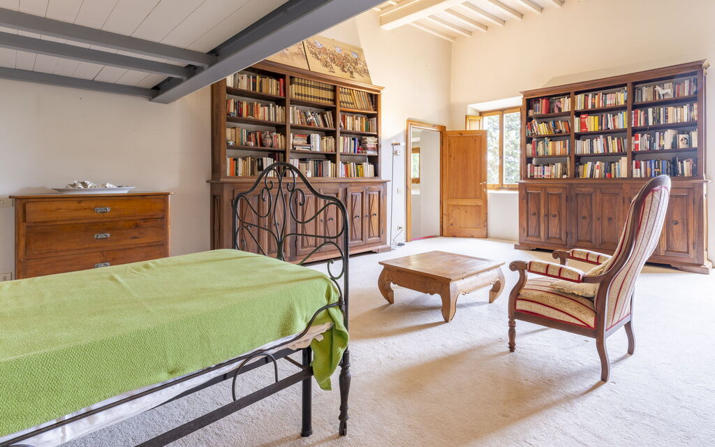 Villa Montegattoli, Pool, Landscape, Wifi, Ac: Autunno, Camera da letto, Estate, Primavera