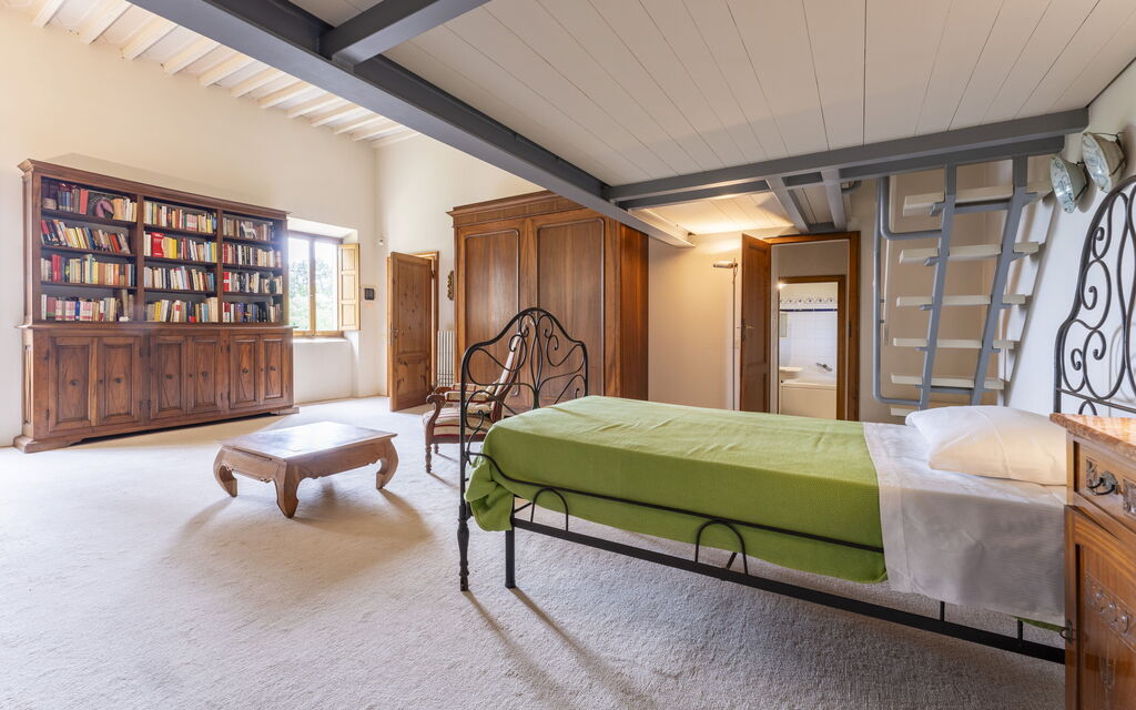 Villa Montegattoli, Pool, Landscape, Wifi, Ac: Autunno, Camera da letto, Estate, Primavera