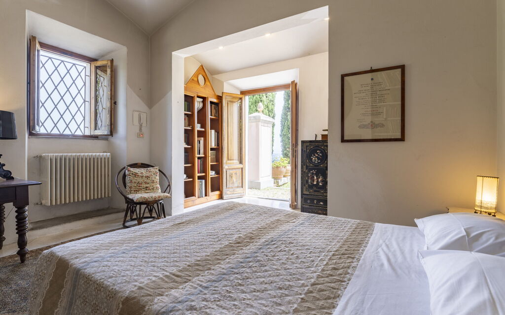 Villa Montegattoli, Pool, Landscape, Wifi, Ac: Autunno, Camera da letto, Estate, Primavera