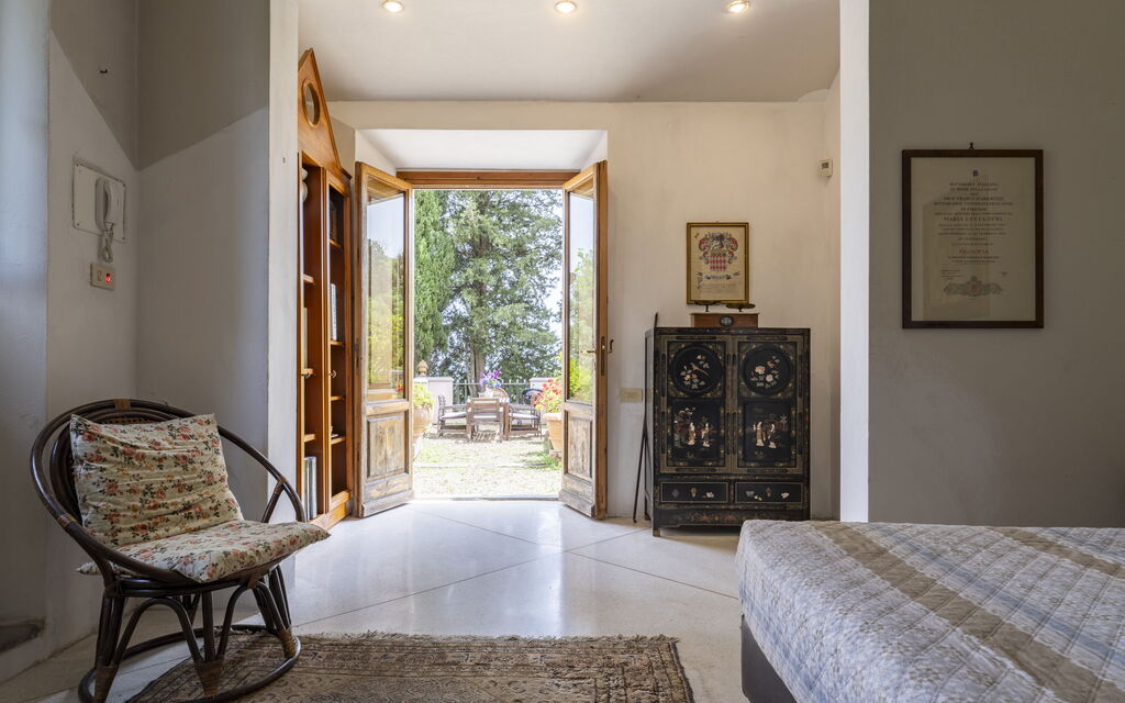 Villa Montegattoli, Pool, Landscape, Wifi, Ac: Autunno, Camera da letto, Estate, Primavera