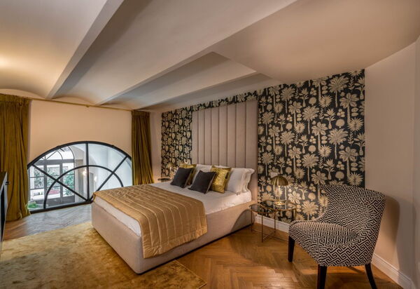 Duomo Penthouse Luxury Apartment In Florence By Palazzo Pazzi Vitali: Bedroom