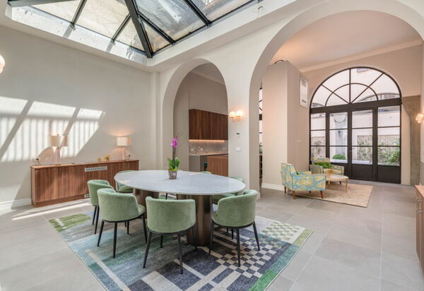 Duomo Penthouse Luxury Apartment In Florence By Palazzo Pazzi Vitali: Autumn, Dining Room, Living Room, Spring, Summer, Winter