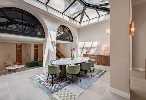 Duomo Penthouse Luxury Apartment In Florence By Palazzo Pazzi Vitali: Autumn, Dining Room, Living Room, Spring, Summer, Winter