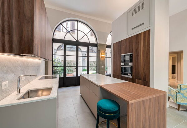 Duomo Penthouse Luxury Apartment In Florence By Palazzo Pazzi Vitali: Autumn, Kitchen, Spring, Summer, Winter