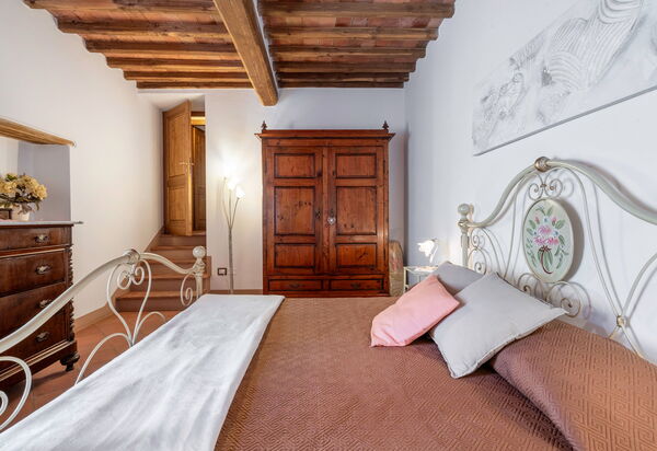 Chiara House In Galenda, Chianti, Pool And Nature: Autumn, Bedroom, Spring, Summer