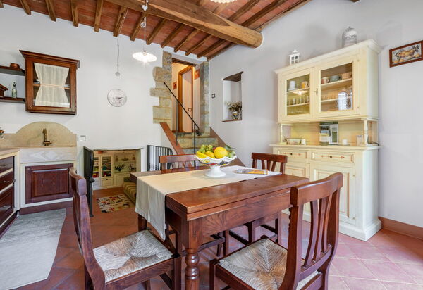 Chiara House In Galenda, Chianti, Pool And Nature: Autumn, Dining Room, Spring, Summer