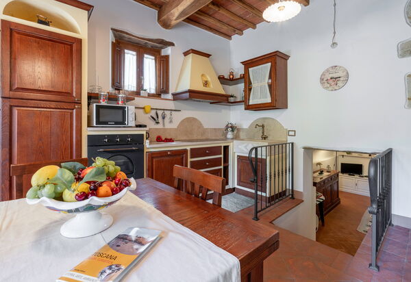 Chiara House In Galenda, Chianti, Pool And Nature: Autumn, Kitchen, Spring, Summer