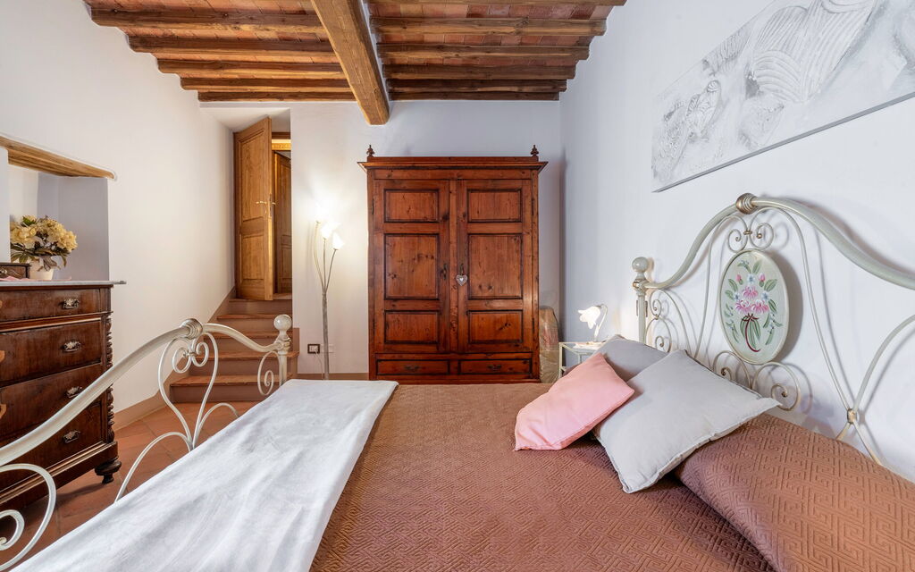 Chiara House In Galenda, Chianti, Pool And Nature: Autumn, Bedroom, Spring, Summer