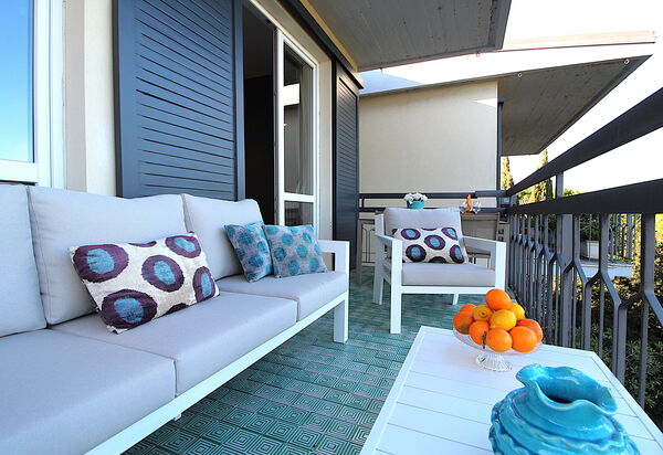 Catullo 18 Apartment, Garda Lake, Jacuzzi, Fitness, Ac: Autunno, Balcone / Terrazza / Patio, Estate, Primavera