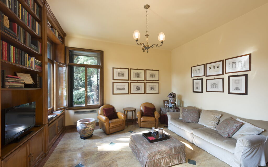 Villa Paola In Padova With Ac: Autumn, Living Room, Spring, Summer