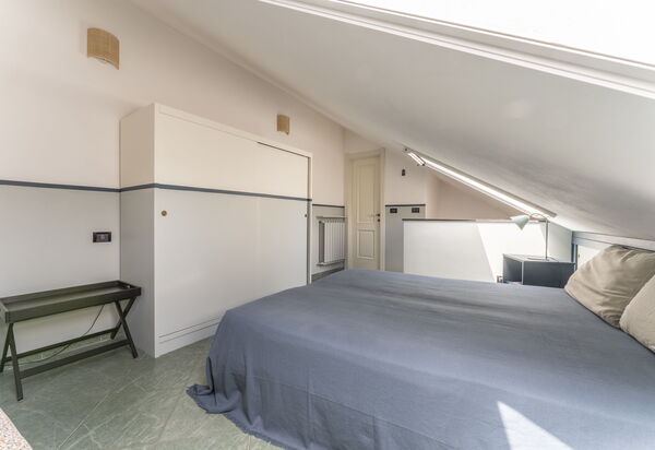 Emma House, Terrace and Sea View, Moneglia: Autunno, Camera da letto, Estate, Primavera